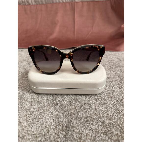 Marc Jacobs Brown Tortoise Gradient 165/S Twisted Temple Cat Eye Sunglasses main image 7